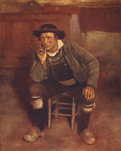 Evin Efendisi (renkli taş baskı) by Mortimer Ludington Menpes