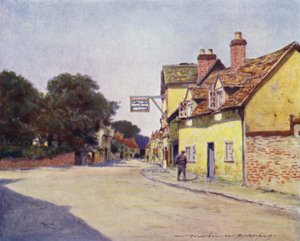 White Hart Otel, Dorchester by Mortimer Ludington Menpes