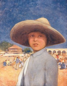 Dünya Çocukları: Meksikalı, Meksikalı Bir Çocuk (renkli taş baskı) by Mortimer Ludington Menpes