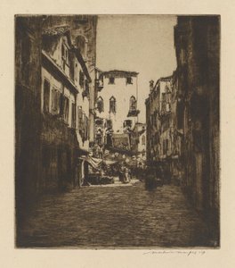 Bir Pazar Sahnesi by Mortimer Menpes