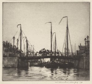 Köprü, Rotterdam (Chioggia: Balıkçı Tekneleri)