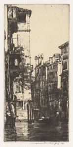 Kanal by Mortimer Menpes