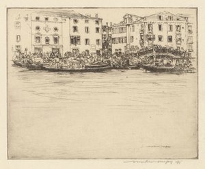 Festival Günü by Mortimer Menpes