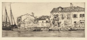Giudecca, Venedik by Mortimer Menpes