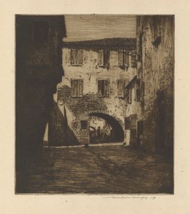 Bir Yan Sokakta, Chioggia by Mortimer Menpes