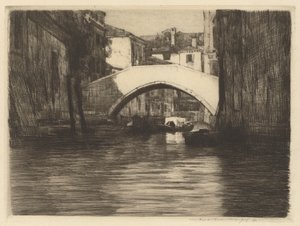 Güneşin Gözünde, Venedik by Mortimer Menpes