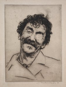 James MacNeill Whistler. by Mortimer Menpes