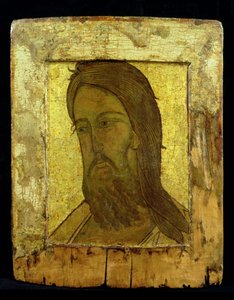 Vaftizci Yahya İkonu, c.1500 (panelde altın varak ve tempera)