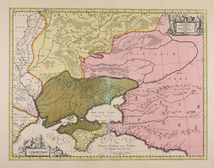 Taurian Chersonese bugün Przecopsca ve Gazara olarak adlandırılıyor. by Moses Pitt