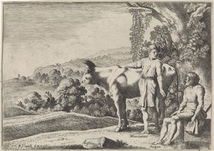 Argus ile görüşmede Merkür by Moyses van Wtenbrouck