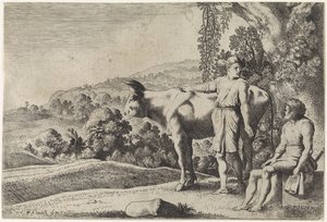 Argus ile görüşmede Merkür by Moyses van Wtenbrouck