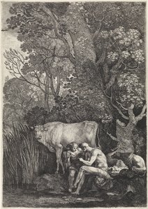 Merkür Argus'u uyur by Moyses van Wtenbrouck