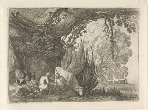 Merkür Argus'u uyur by Moyses van Wtenbrouck