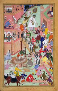 İmparator Ekber (r.1556-1605) Fatehpur Sikri