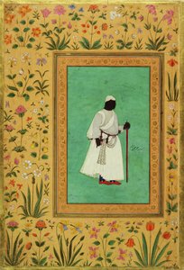 Ahmadnagerli Malik Ambar (1548-1626), c.1605-27 by Mughal School