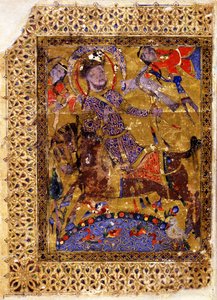 Kitab al-aghani Şarkılar Kitabından İllüstrasyon by Muhammad ibn Abi Talib al Badri
