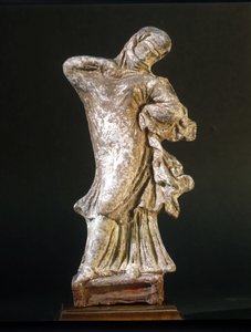 Miken uygarlığı: Tanagra'nın peçeli dansçısı, MÖ 3. yüzyıl, Museo della Scala, Milano