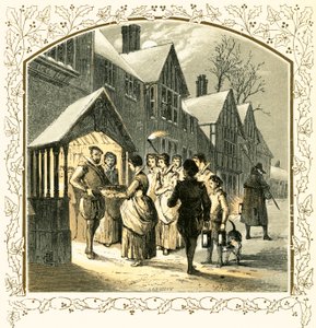 Bir wassail kase için bir şarkı by Myles Birket Foster