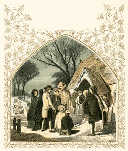 Noel sabahı by Myles Birket Foster