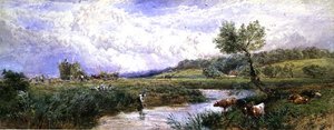 Hasat zamanı by Myles Birket Foster