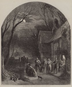 Noel Partisinden Eve Dönüş by Myles Birket Foster