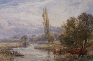 Sulama Yeri (suluboya) by Myles Birket Foster