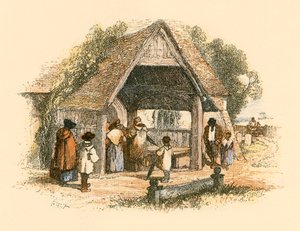 köy kilisesi by Myles Birket Foster