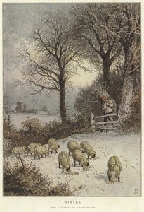 Kış by Myles Birket Foster