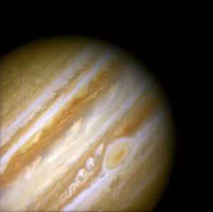 Jovian atmosferinde eski bir fırtına, 1999. by NASA Images