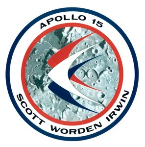 Apollo 15 ay görevi amblemi, 1971. by NASA Images