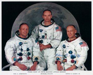 Apollo 11'in mürettebatı, 1969.