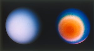 Voyager 2 uzay aracından Uranüs, c1980