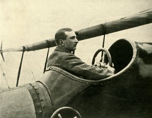Uçuş Teğmen C.H. Collet, R.N., D.S.O., c1914, c1920. by N. Birkett
