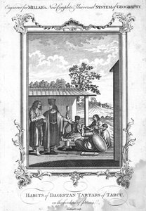 Dağıstanlı Tartarların Alışkanlıkları, İran sınırındaki Tarcu, 1780 by N. C. Goodnight