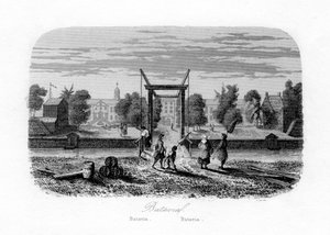 Batavia Jakarta, Endonezya, c1840. by N. Remond