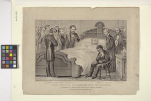 Charles Sumner'ın Ölümü (litografi)