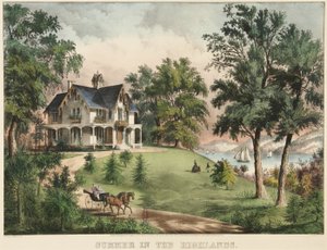 Yaylalarda Yaz by Currier and Ives