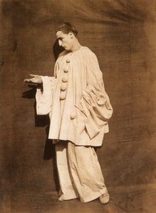 Mime Debureau: Pierrot yalvarıyor, fotoğraf Gaspard Felix Tournachon namı diğer Nadar ve Adrien Tournachon namı diğer Nadar the Young by Nadar
