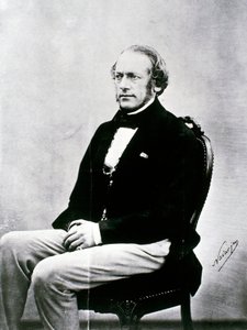 Charles-Auguste de Bériot (s/b fotoğraf) by Nadar