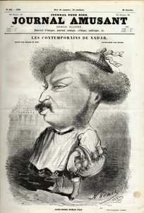 “” Eğlence Günlüğü”nün Kapağı by Nadar