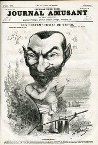 “” Eğlence Günlüğü”nün Kapağı by Nadar