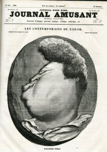 “” Eğlence Günlüğü”nün Kapağı by Nadar