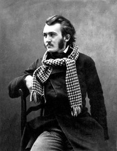 Nadar tarafından fotoğraflanan Fransız oymacı Gustave Dore (1832-1883) by Nadar