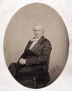 Octave Lacroix (1827-1901), Fransız gazeteci ve şair portresi by Nadar