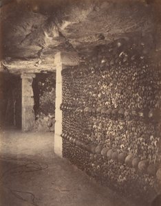 Yeraltı mezarları, Paris, Nisan 1862. by Nadar