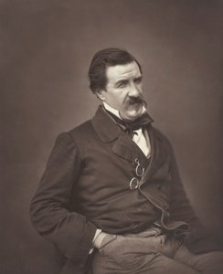 Champfleury doğumlu Jules François Felix Fleury-Husson, Fransız eleştirmen ve romancı, 1821-1889, c.1855 by Nadar