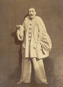 Pierrot Gülen, 1855. by Nadar