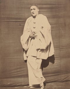 Pierrot acı çekiyor, yakl. 1854-55. by Nadar