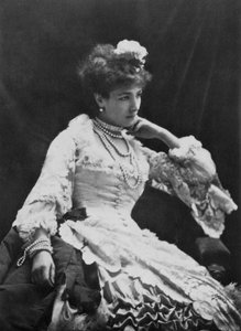 Sarah Bernhardt, Fransız aktris, c1865 by Nadar