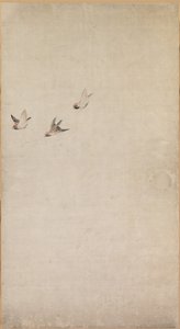 Köpek Yavruları, Serçeler ve Krizantemler, 1754-1799.
